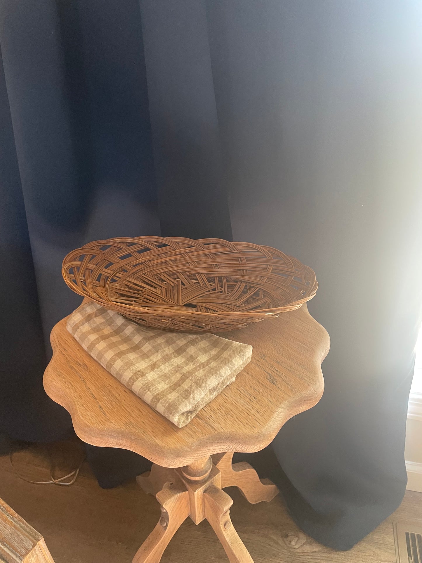 Small Vintage Wicker Basket