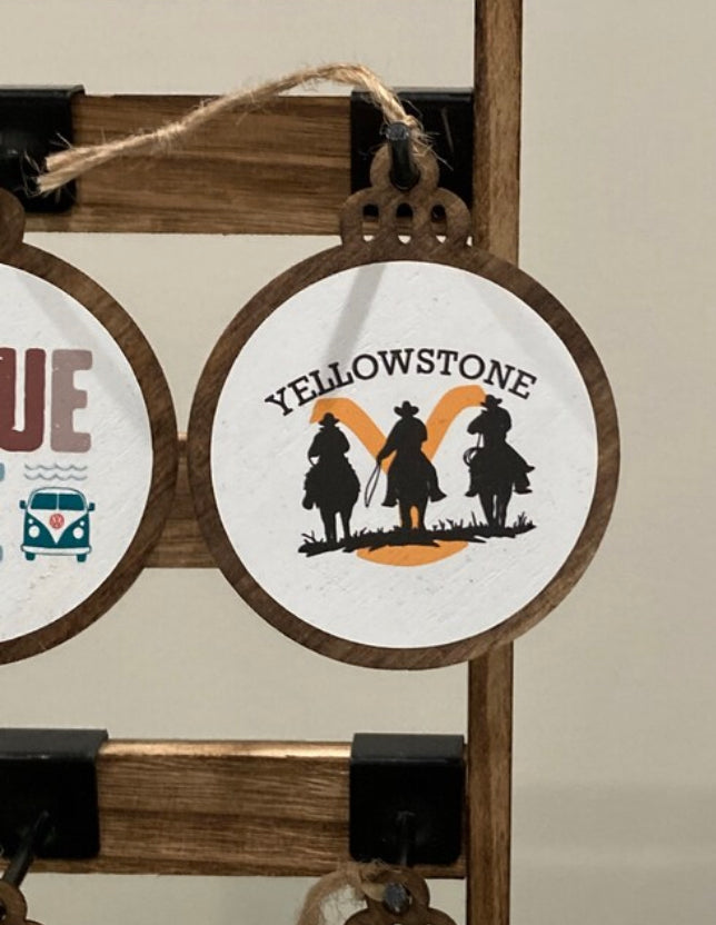 Yellowstone Christmas Ornament