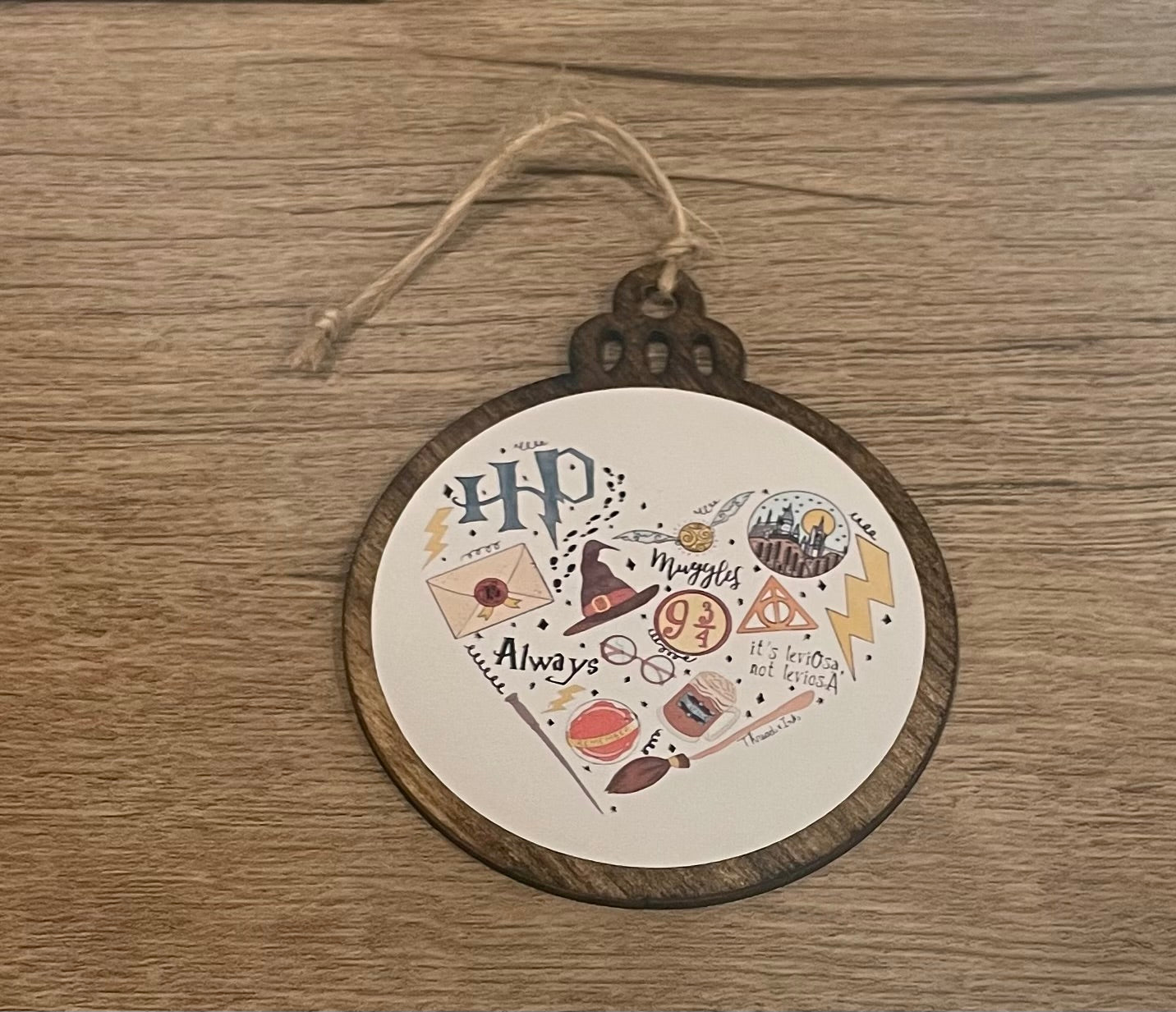 H.P. Love Ornament