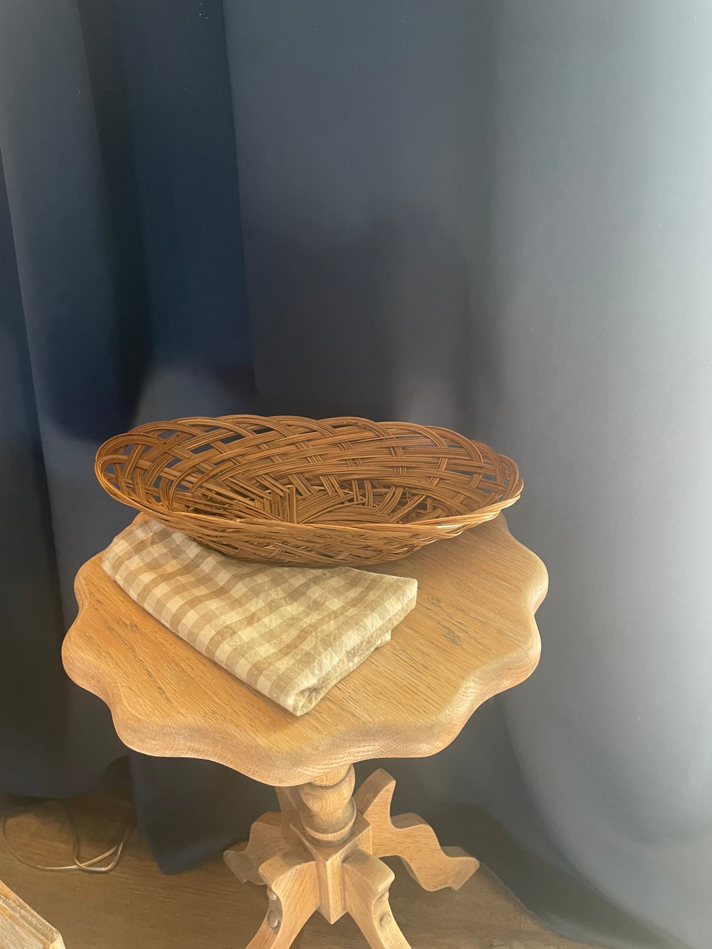 Small Vintage Wicker Basket